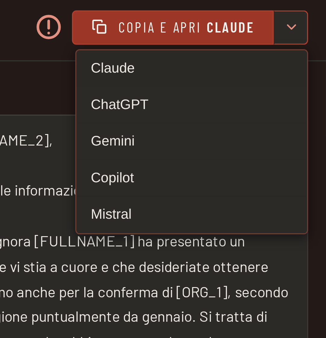 Scelta del servizio di IA: ChatGPT, Claude, Copilot, Gemini o Mistral
